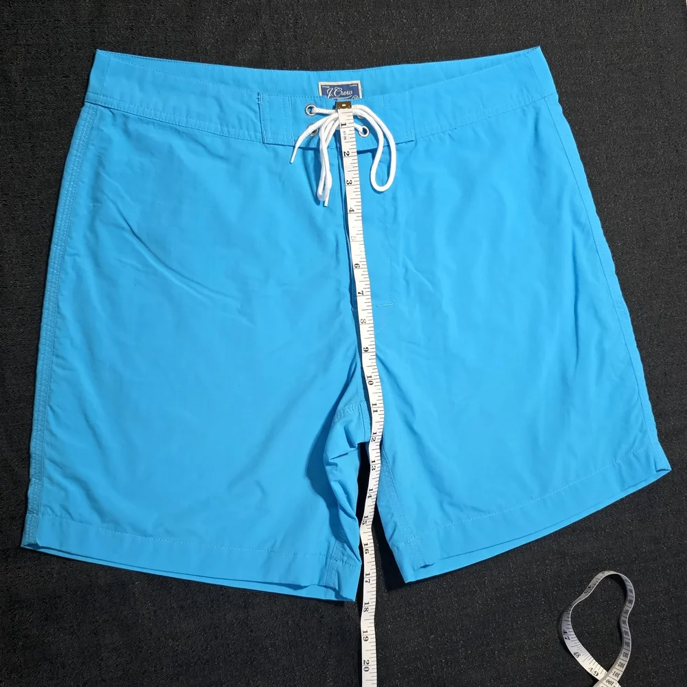 J. Crew Men's Blue Swim Board Shorts
